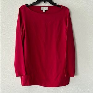 Emanuel Ungaro red tunic Blouse